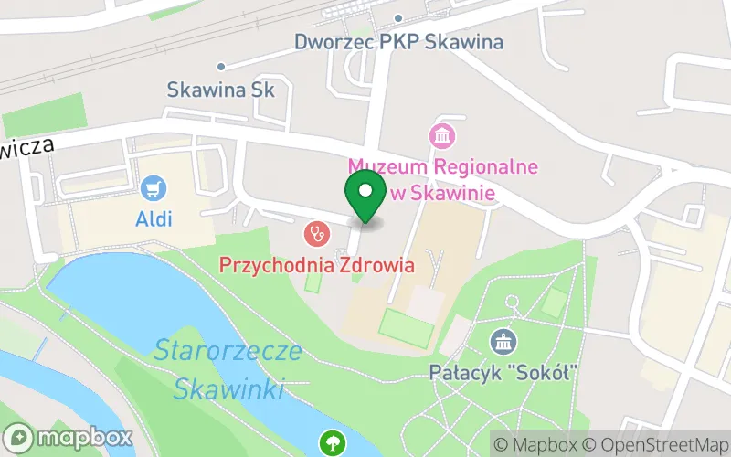 Lokalizacja: Przedszkole Samorządowe nr 3 32-050 Skawina, ul. Niepodległosci 7