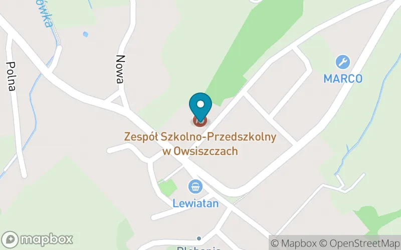 Lokalizacja: Szkoła Podstawowa w Owsiszczach
