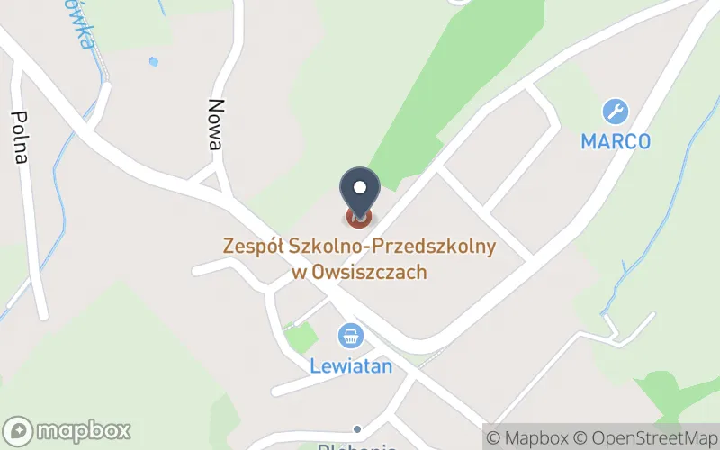 Lokalizacja: Zespół Szkolno-Przedszkolny w Owsiszczach