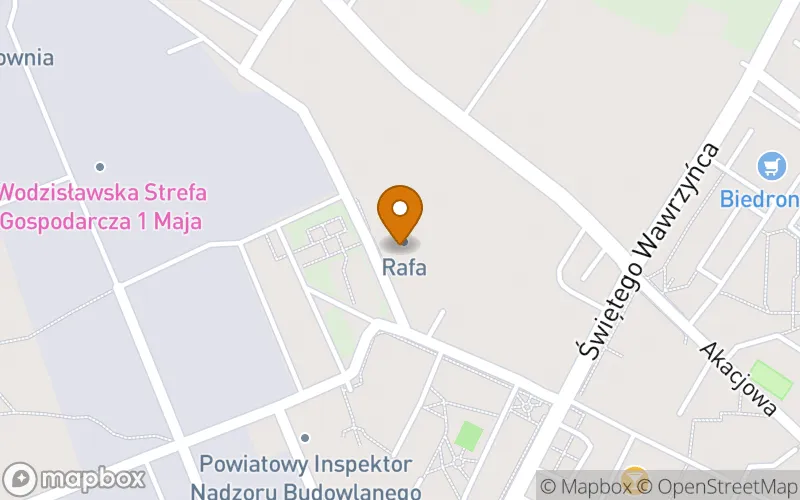 Lokalizacja: Szkoła Policealna Masażu Edukacji Innowacyjnej w Wodzisławiu Śląskim