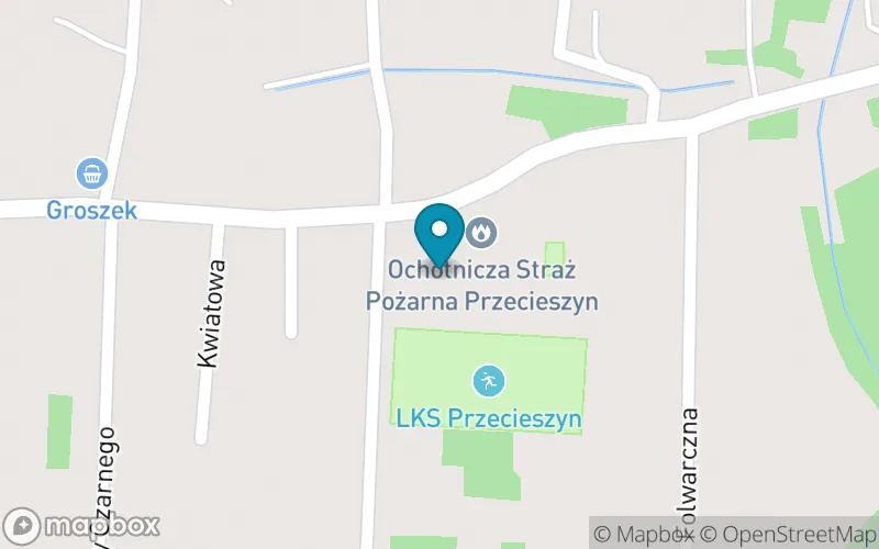 Lokalizacja: Szkoła Podstawowa w Przecieszynie