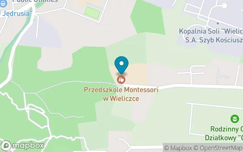 Lokalizacja: Niepubliczna Szkoła Podstawowa Montessori w Wieliczce