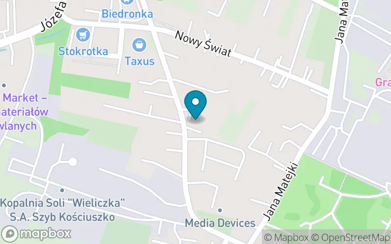 Lokalizacja: Szkoła Podstawowa "Istota" w Wieliczce