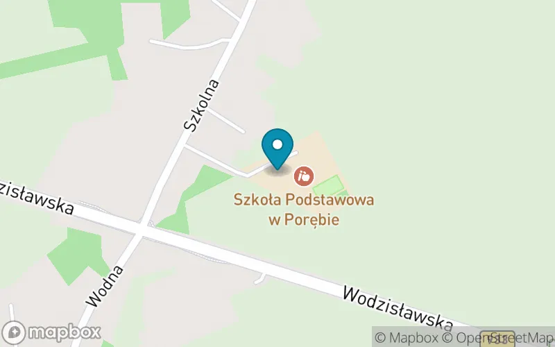 Lokalizacja: Szkoła Podstawowa w Porębie