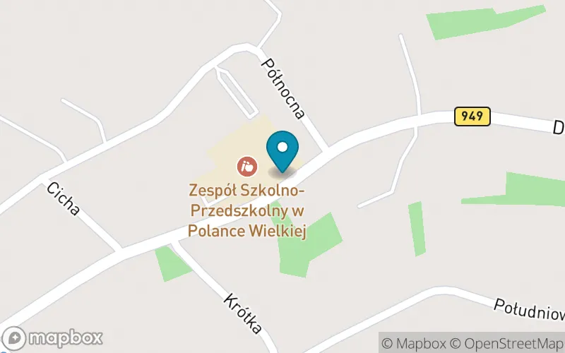 Lokalizacja: Szkoła Podstawowa w Polance Wielkiej