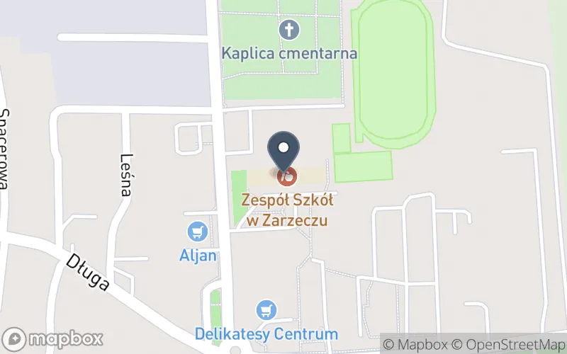 Lokalizacja: Zespół Szkół w Zarzeczu