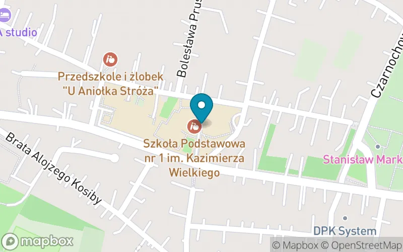 Lokalizacja: Szkoła Podstawowa nr 1 im. Kazimierza Wielkiego w Wieliczce