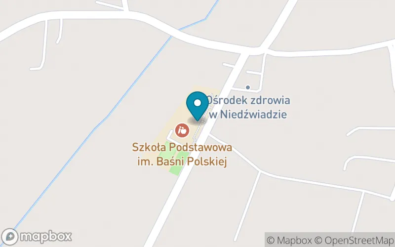 Lokalizacja: Szkoła Podstawowa im. Baśni Polskiej w Niedźwiadzie Dolnej