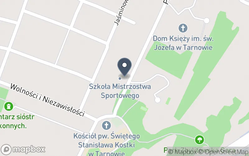 Lokalizacja: Zespół Szkół Mistrzostwa Sportowego ZKS Unia Tarnów