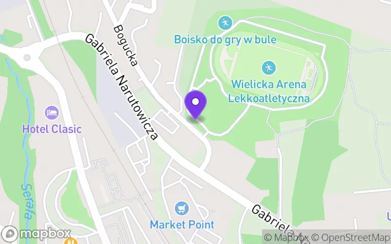 Lokalizacja: Liceum Ogólnokształcące Mistrzostwa Sportowego w Wieliczce
