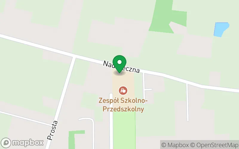 Lokalizacja: Przedszkole w Mizerowie