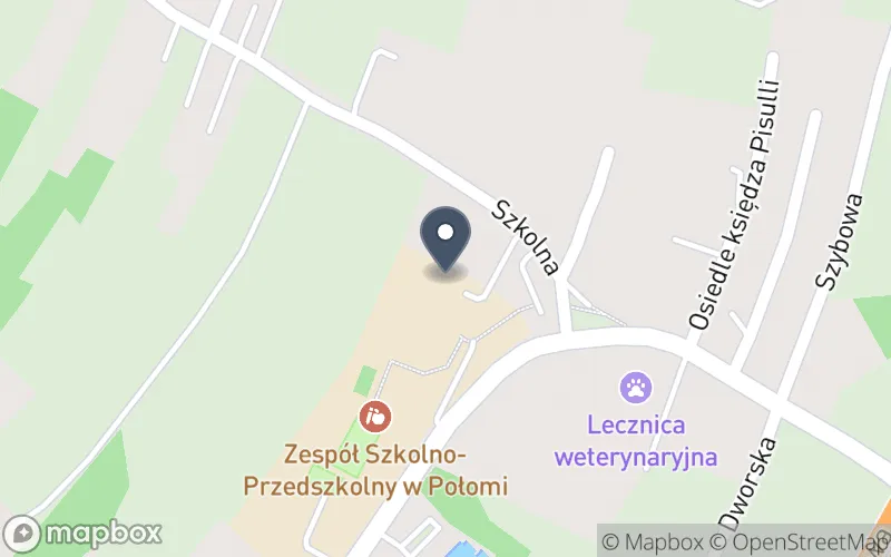 Lokalizacja: Zespół Szkolno-Przedszkolny w Połomi