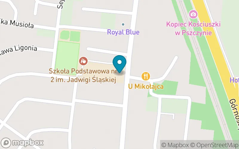 Lokalizacja: Szkoła Podstawowa nr 2 im. Jadwigi Śląskiej w Pszczynie