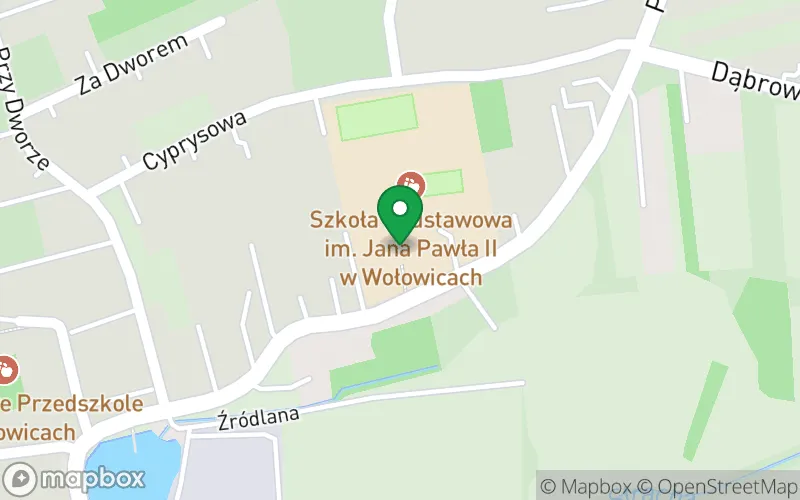 Lokalizacja: Samorządowe Przedszkole nr 2 w Wołowicach