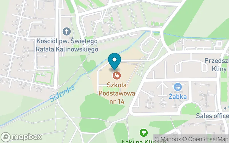Lokalizacja: Szkoła Podstawowa nr 14 im. Heleny Modrzejewskiej w Krakowie