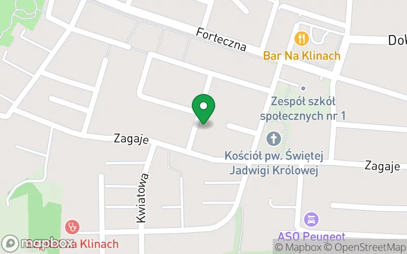 Lokalizacja: Niepubliczne Przedszkole Integracyjne Bajkowa Kraina Kliny