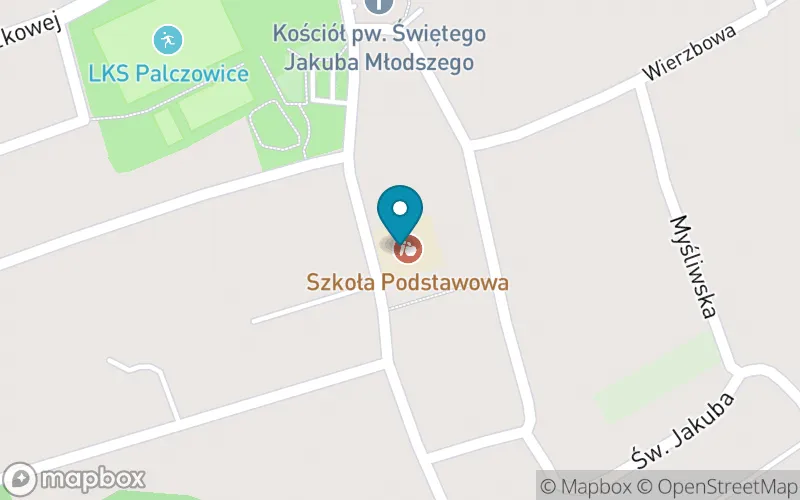 Lokalizacja: Publiczna Szkoła Podstawowa Stowarzyszenia na Rzecz Rozwoju Wsi w Palczowicach