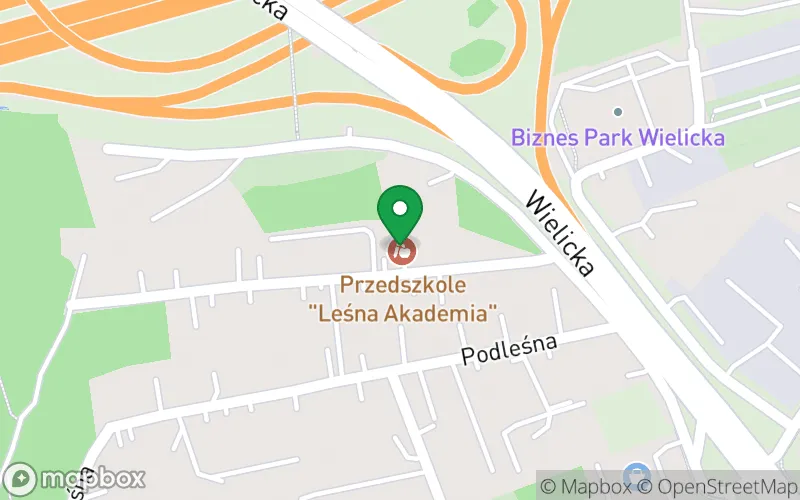Lokalizacja: Przedszkole Niepubliczne "Leśna Akademia" w Wieliczce