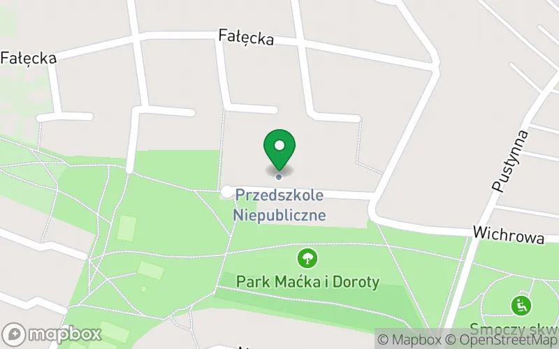 Lokalizacja: Publiczne Przedszkole pod Wezwaniem Matki Bożej Brzemiennej