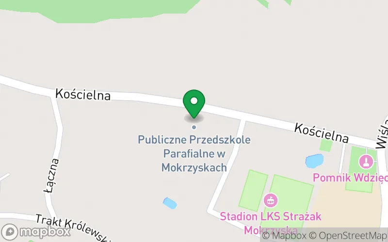 Lokalizacja: Publiczne Przedszkole Parafialne Pw Bł. Karoliny Kozka Mokrzyska