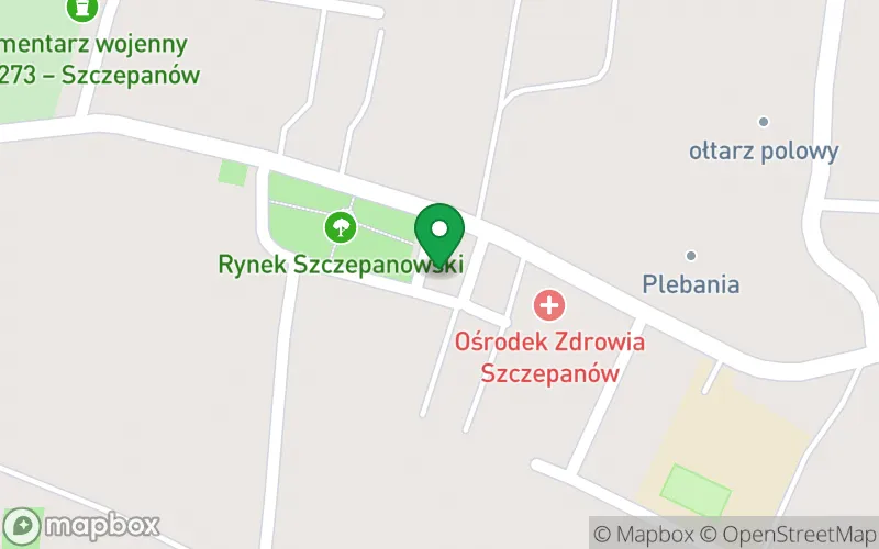 Lokalizacja: Publiczne Przedszkole im. Św. Jana Pawła II w Szczepanowie
