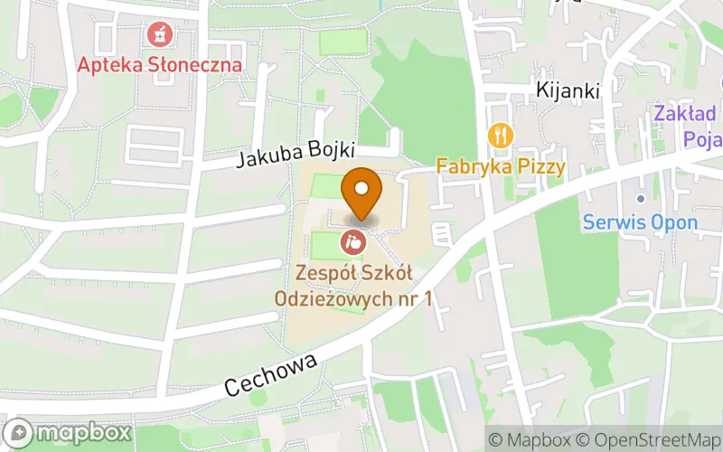 Lokalizacja: Szkoła Policealna nr 16 w Krakowie