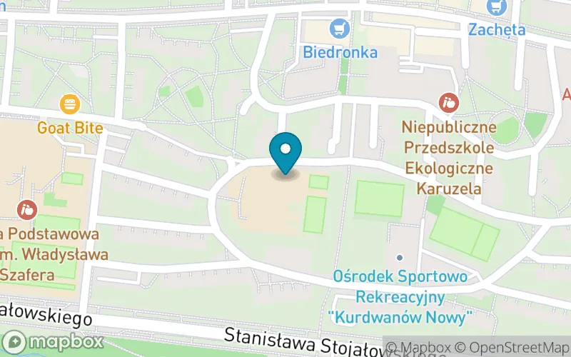 Lokalizacja: Szkoła Podstawowa nr 164 im. Bł. Franciszki Siedliskiej