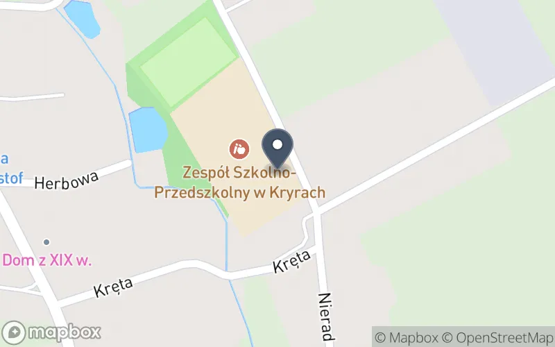 Lokalizacja: Zespół Szkolno-Przedszkolny w Kryrach