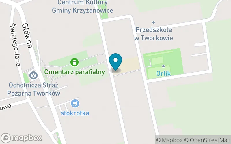 Lokalizacja: Szkoła Podstawowa im. Mikołaja Kopernika w Tworkowie
