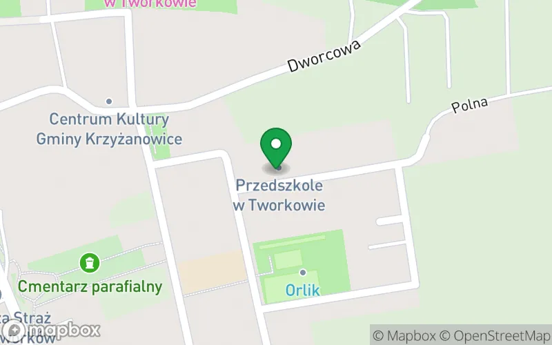 Lokalizacja: Przedszkole w Tworkowie
