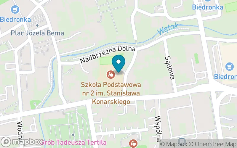Lokalizacja: Szkoła Podstawowa nr 2 im. Stanisława Konarskiego w Tarnowie