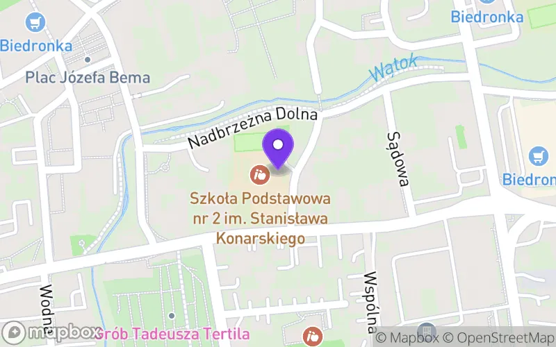 Lokalizacja: Niepubliczne Liceum Ogólnokształcące "U Konarskiego' w Tarnowie