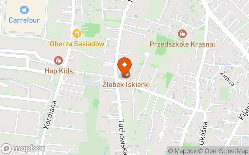 Lokalizacja: Niepubliczny Żłobek Iskierki