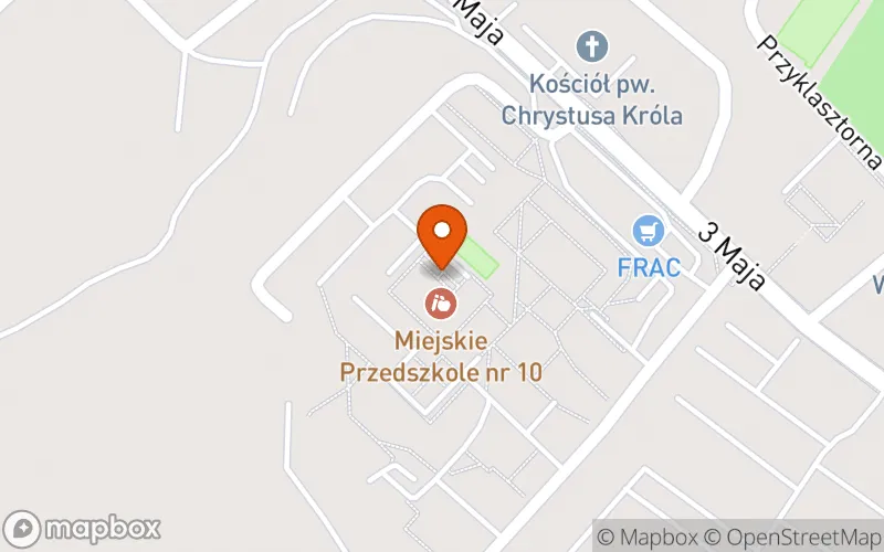 Lokalizacja: Miejskie Przedszkole nr 10