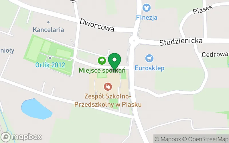 Lokalizacja: Przedszkole w Piasku w Zespole Szkolno-Przedszkolnym w Piasku
