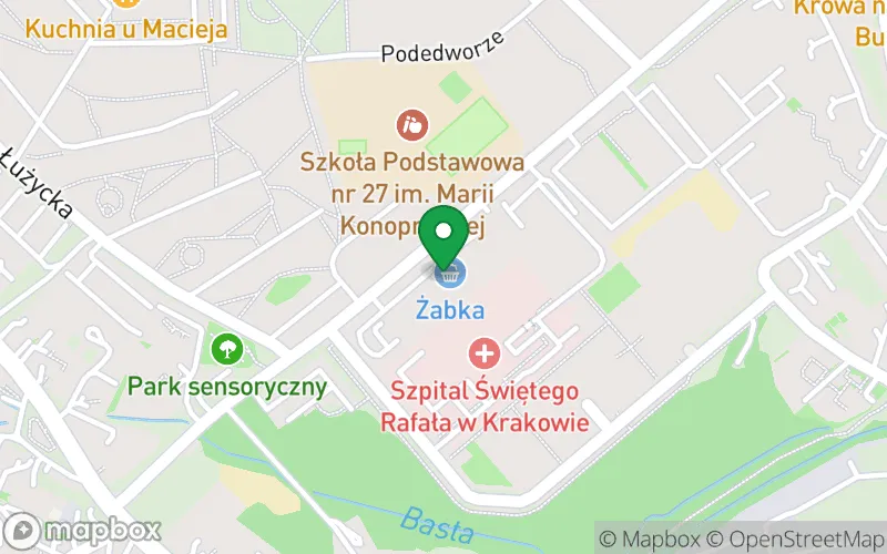Lokalizacja: Publiczne Przedszkole Skarby w Krakowie