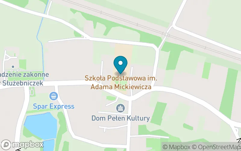 Lokalizacja: Szkoła Podstawowa im. Adama Mickiewicza w Staniątkach