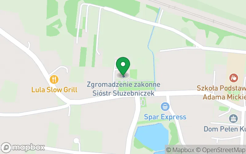 Lokalizacja: Przedszkole Niepubliczne Zgromadzenia Sióstr Służebniczek im. Błog. Edmunda Bojanowskiego w Staniątkach