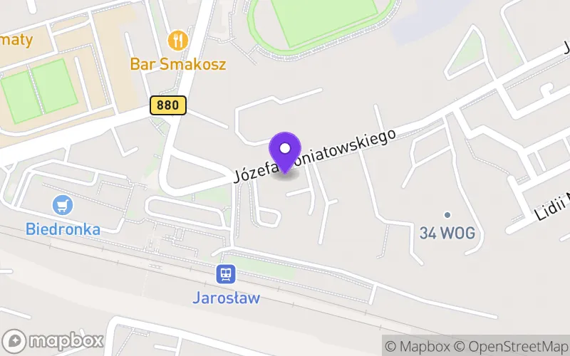 Lokalizacja: Branżowa Szkoła I Stopnia nr 6 w Jarosławiu