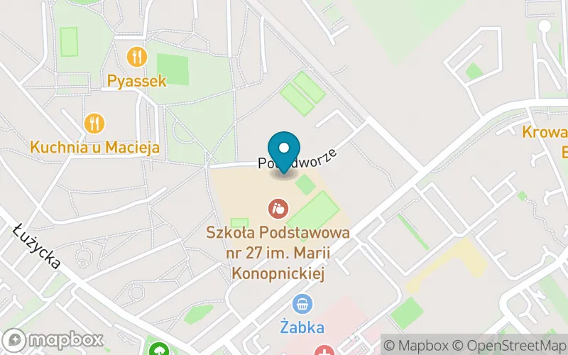 Lokalizacja: Szkoła Podstawowa nr 27 im. Marii Konopnickiej w Krakowie