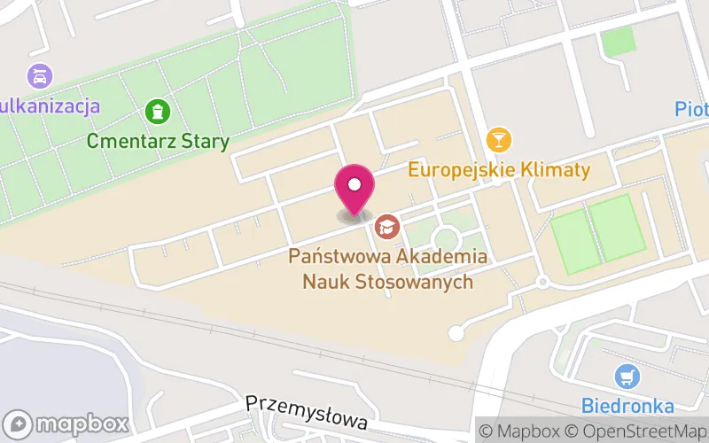 Lokalizacja: Państwowa Akademia Nauk Stosowanych