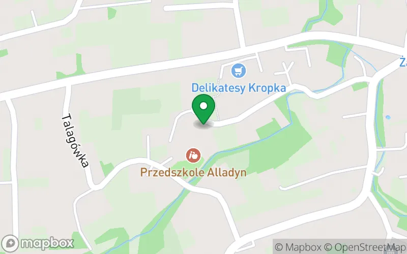 Lokalizacja: Niepubliczne Przedszkole "Alladyn" w Strumianach