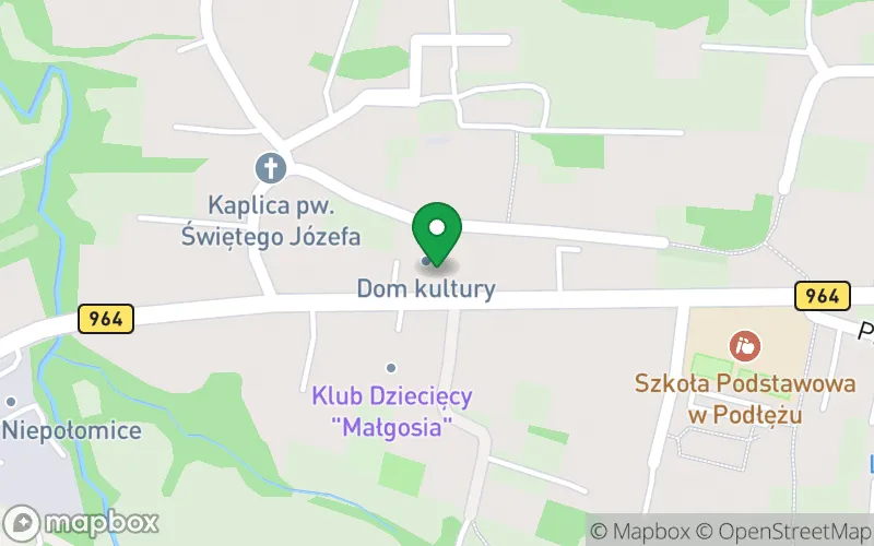 Lokalizacja: Przedszkole Samorządowe im. Św. Kingi w Podłężu
