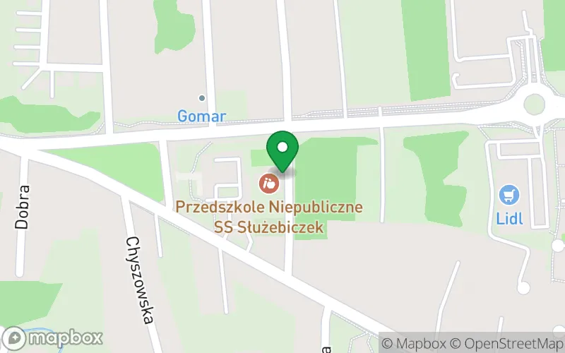 Lokalizacja: Przedszkole Niepubliczne Zgromadzenia Sióstr Służebniczek NMP NP w Tarnowie