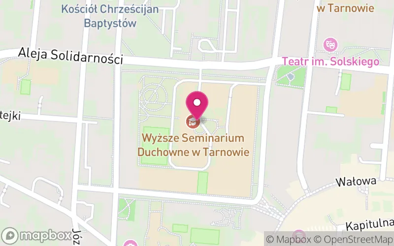 Lokalizacja: Wyższe Seminarium Duchowne w Tarnowie