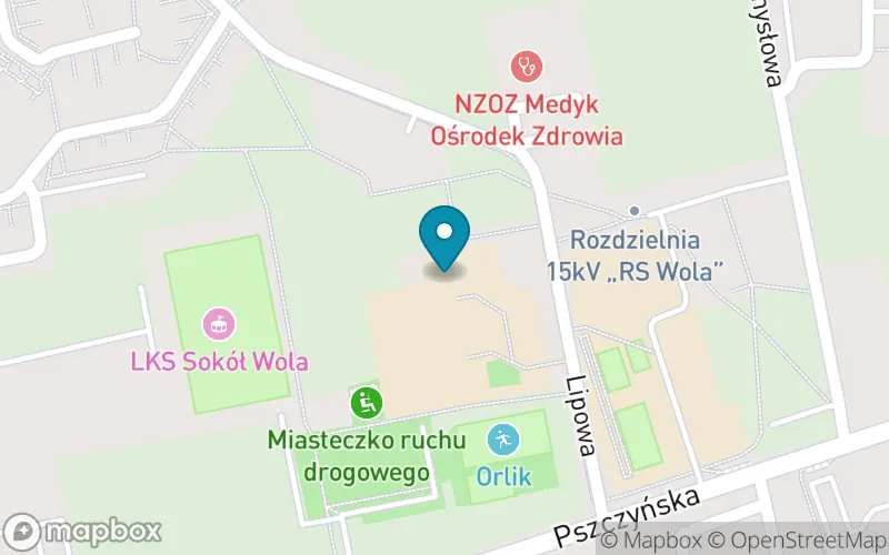 Lokalizacja: Szkoła Podstawowa nr 2 z Oddzialami Integracyjnymi im. Jana Pawła w Woli