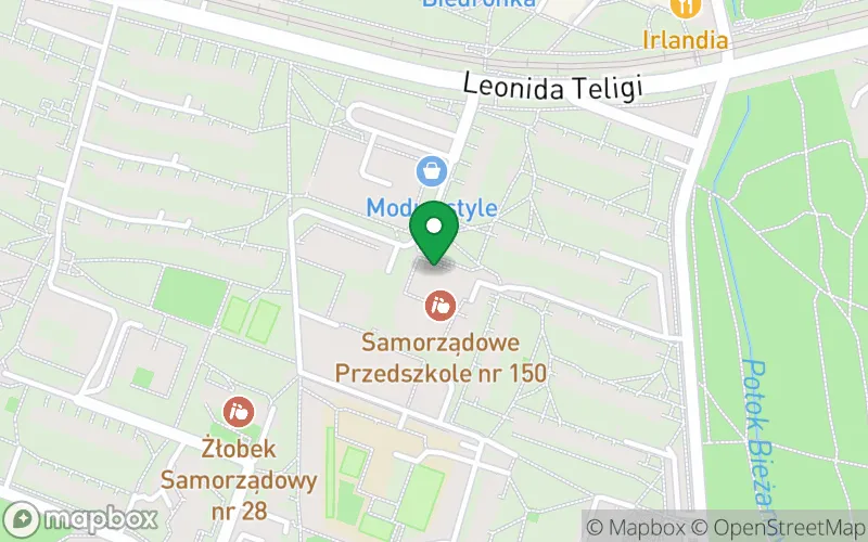Lokalizacja: Samorządowe Przedszkole nr 150 w Krakowie