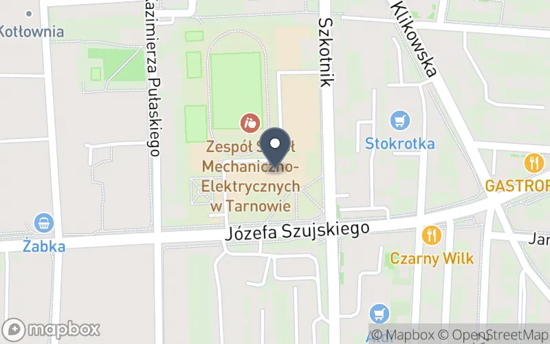 Lokalizacja: Zespół Szkół Mechaniczno-Elektrycznych w Tarnowie