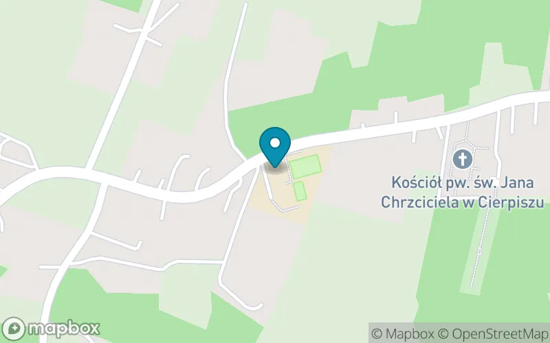 Lokalizacja: Szkoła Podstawowa w Cierpiszu