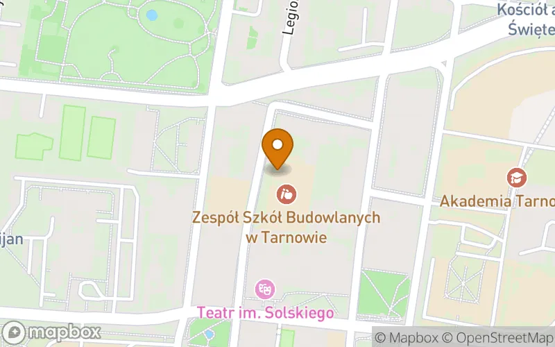 Lokalizacja: Szkoła Policealna nr 7 w Zespole Szkół Budowlanych w Tarnowie